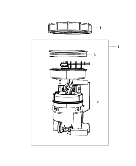 2014 Dodge Viper Fuel Pump Module Diagram