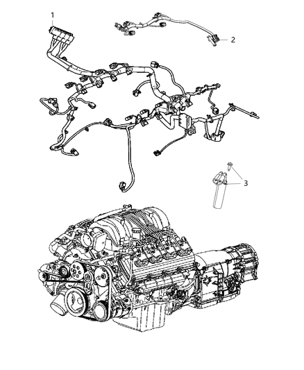 2018 Jeep Grand Cherokee Wiring-Engine Diagram for 5035487AB