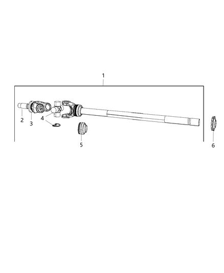 2009 Dodge Ram 5500 Front Axle Shafts Diagram