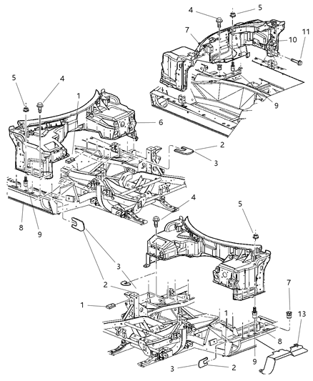 2003 Dodge Viper Dash Panel Diagram