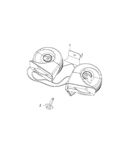 2020 Jeep Compass Horns Diagram