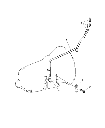 2005 Dodge Magnum Oil Filler Tube Diagram 2