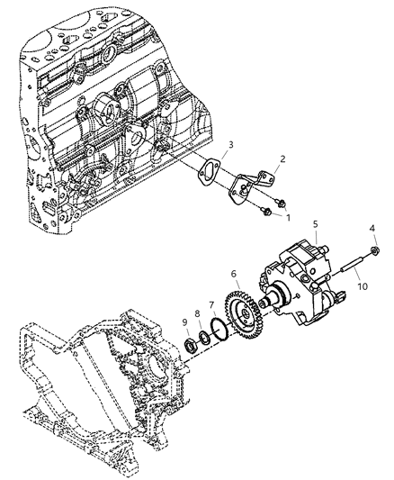 2003 Dodge Ram 1500 Fuel Injection Pump Diagram