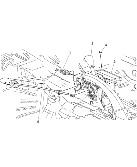 2006 Jeep Grand Cherokee SHIFTER-SHIFTER Diagram for 5037751AA