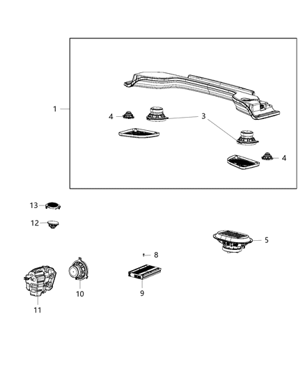 2016 Jeep Wrangler Screw-Tapping HEXAGON Head Diagram for 6509965AA