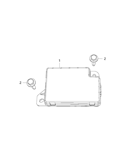 2018 Jeep Wrangler Module, Compass Diagram