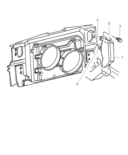 1997 Dodge Grand Caravan Coolant Reserve Tank Diagram