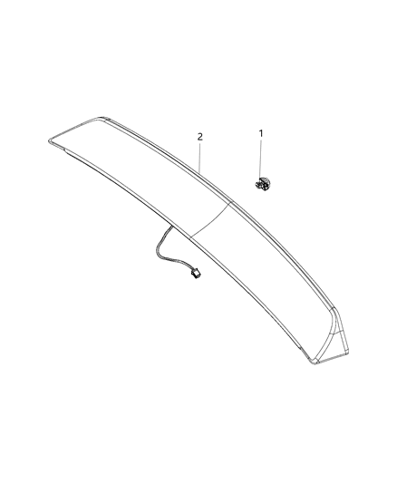 2015 Dodge Challenger Sensor Diagram for 68172474AD