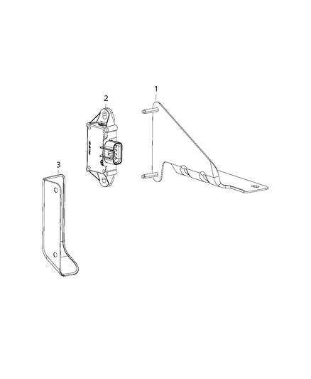 2020 Ram 1500 Modules, Body Diagram 3