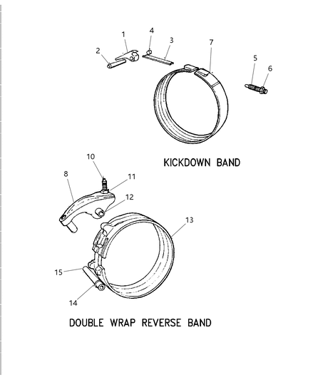 2000 Dodge Dakota Bands Diagram 1