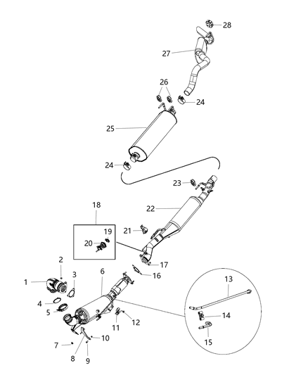 2015 Ram 1500 Exhaust System Diagram 4