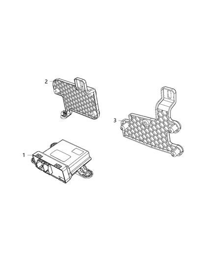 2021 Jeep Grand Cherokee Modules, Body Diagram 9