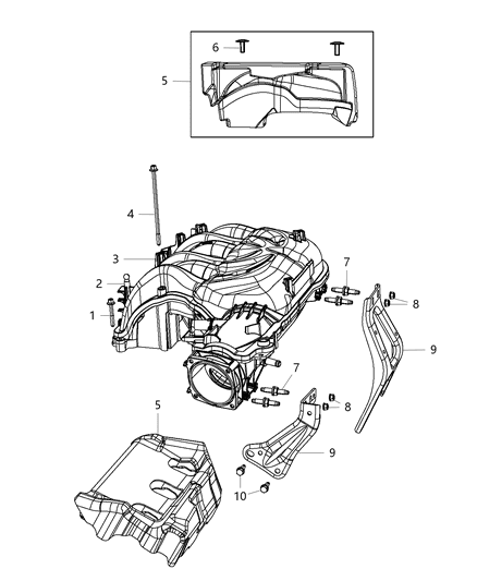 2016 Ram 1500 Intake Manifold Diagram 2