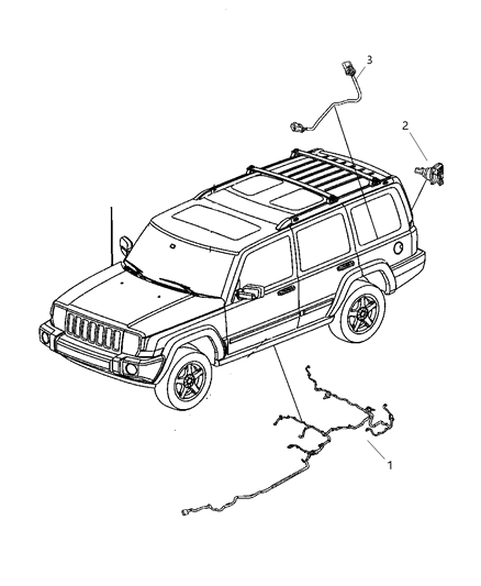 2010 Jeep Commander Wiring-UNDERBODY Diagram for 56048983AD