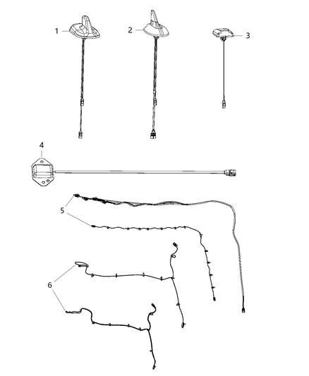 2017 Ram 1500 Satellite Radio System Diagram