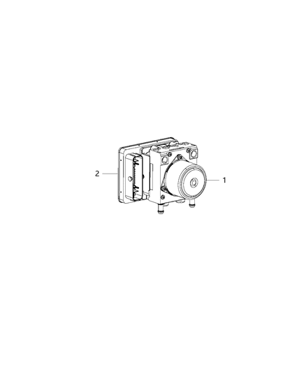 2015 Jeep Renegade Modules, Brake, Suspension & Steering Diagram