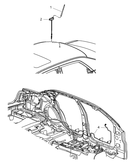 2008 Dodge Magnum Antenna Diagram