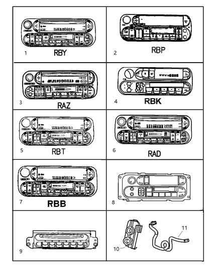 2002 Chrysler Concorde Radios Diagram