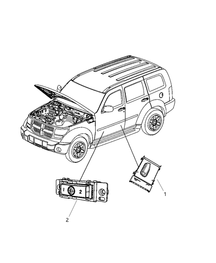 2009 Jeep Liberty Switches Seat Diagram