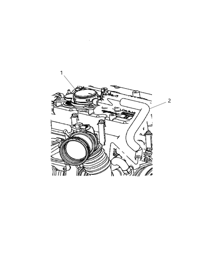 2005 Jeep Liberty Crankcase Ventilation Diagram 2