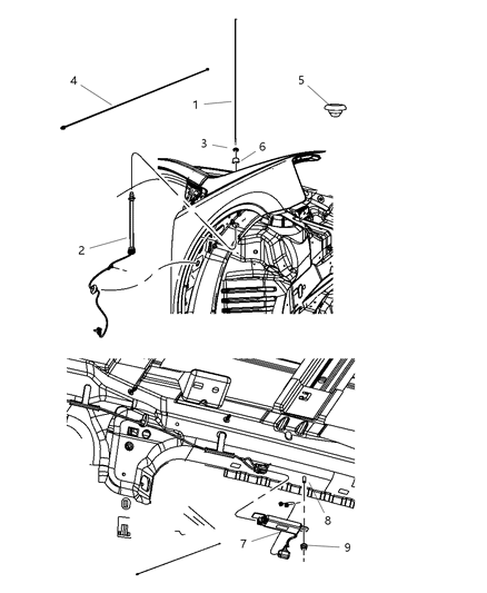 2008 Dodge Grand Caravan Antenna Diagram