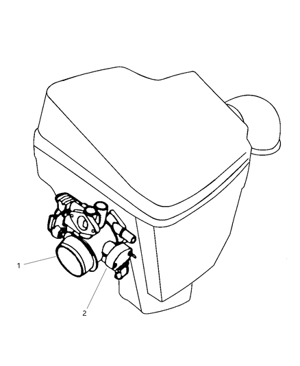 2001 Dodge Neon Throttle Body Diagram