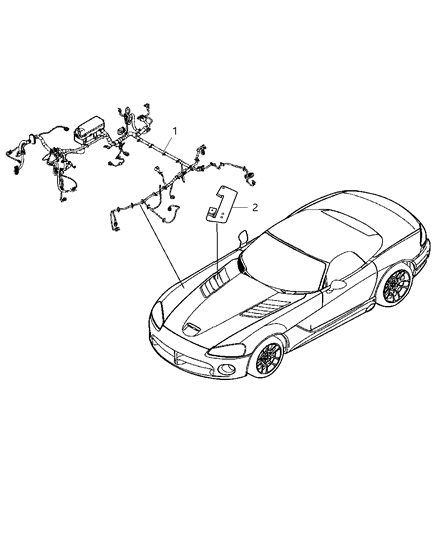 2010 Dodge Viper Wiring Headlamp To Dash Diagram