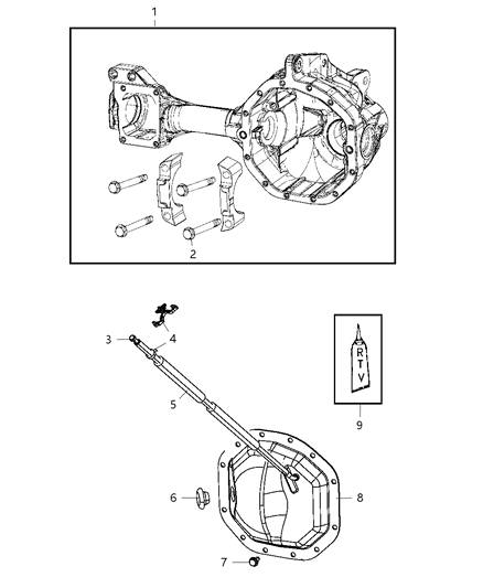 2010 Dodge Ram 1500 Housing & Vent Diagram