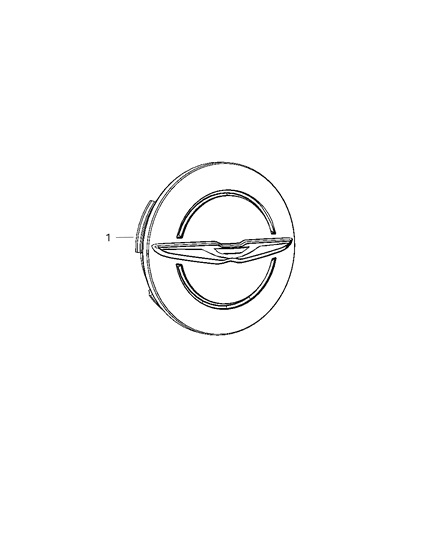 2012 Chrysler 300 Wheel Covers & Center Caps Diagram