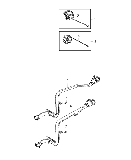 2015 Jeep Compass Fuel Filler Tube Diagram