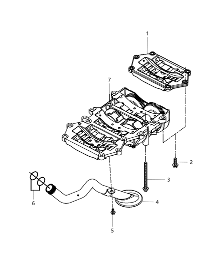 2007 Dodge Nitro Balance Shafts Diagram