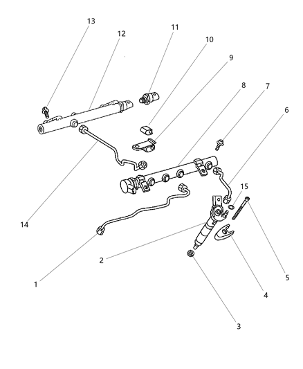 2008 Jeep Grand Cherokee Fuel Rail Diagram 1