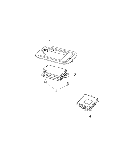 2020 Dodge Journey Modules, Body Diagram 2