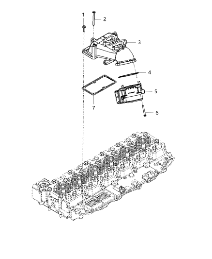 2013 Ram 3500 Pickup Throttle Body Diagram 2
