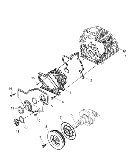 2003 Dodge Ram 2500 Indicator-Tone Diagram for 5093070AA