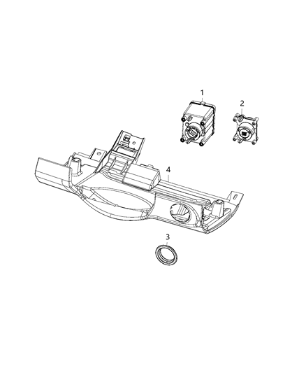 2019 Ram 1500 Switch, Ignition Diagram