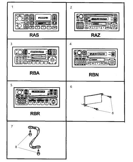 1997 Dodge Ram 2500 Radio Diagram