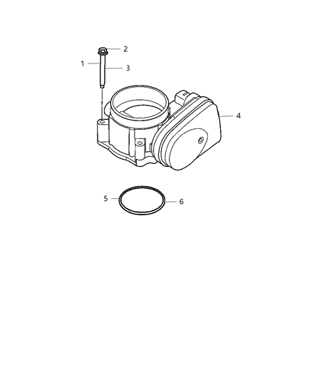 2012 Ram 1500 Throttle Body Diagram