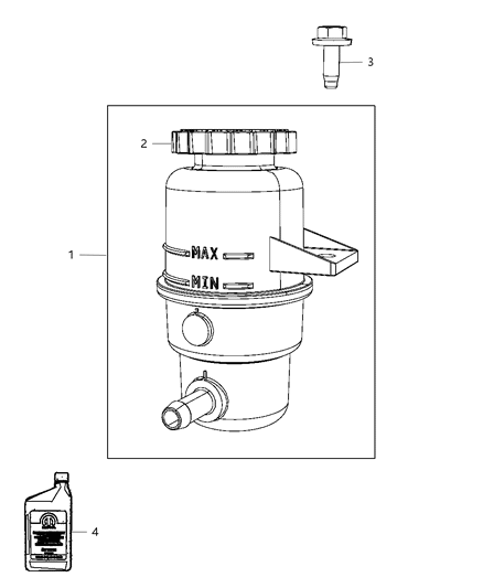 2013 Dodge Durango Power Steering Reservoir Diagram