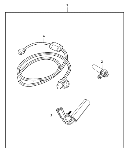 2012 Jeep Grand Cherokee Heater Kit - Engine Block Diagram