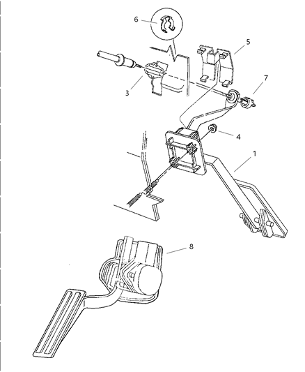 1997 Dodge Caravan Accelerator Pedal Diagram