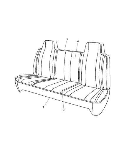 1997 Dodge Ram 2500 Front Seat Diagram 4