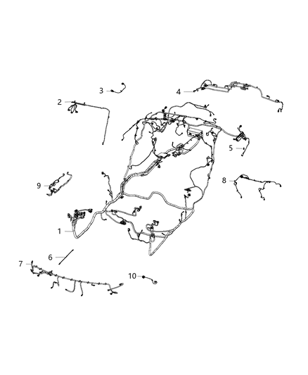 2015 Chrysler 300 Wiring-Jumper Diagram for 68244094AB