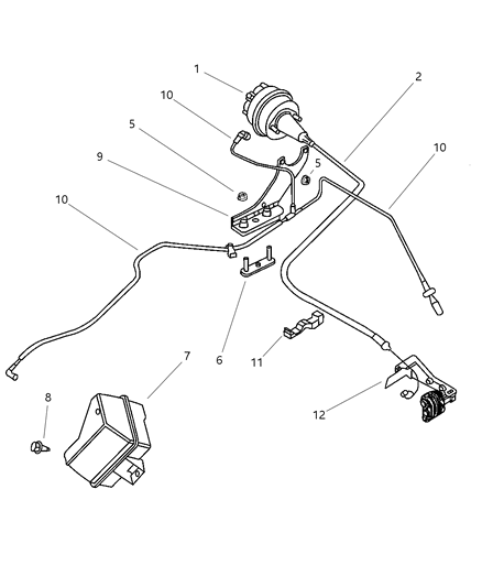 2001 Chrysler PT Cruiser Speed Control Diagram