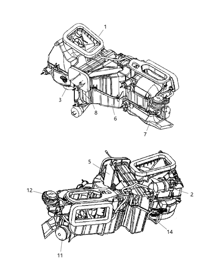 2006 Jeep Wrangler Grommet Diagram for 5073179AA