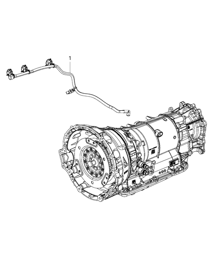 2020 Jeep Grand Cherokee Vent-Transmission Diagram for 68396514AA