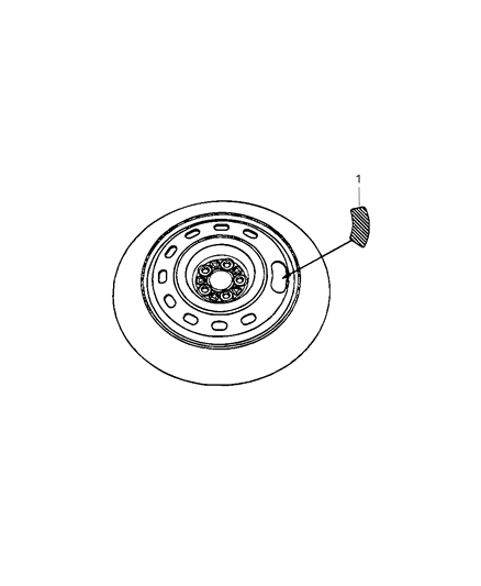 2010 Chrysler PT Cruiser Spare Tire Diagram