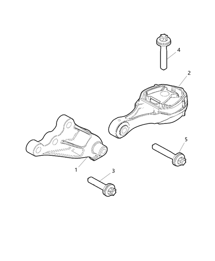 2020 Jeep Renegade Engine Mounting Diagram 3