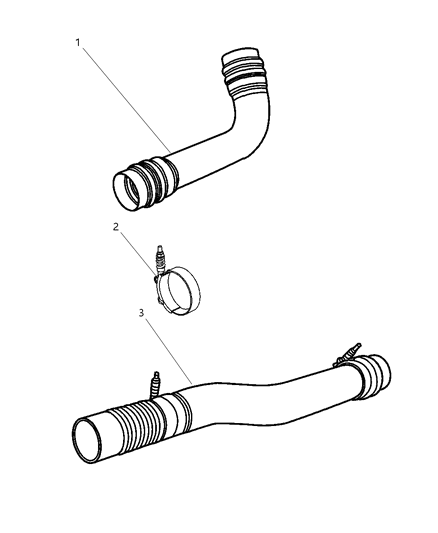 2007 Dodge Ram 3500 Cab Chassis Duct Air Cooler Diagram