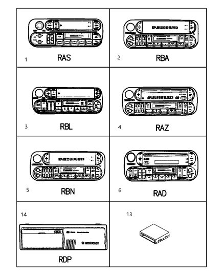 2000 Jeep Grand Cherokee Strap Radio Noise Suppress Diagram for 56038402AB